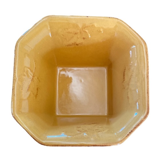 Vintage Stoneware 4 Piece Condiment Tray - Picture 9 of 12